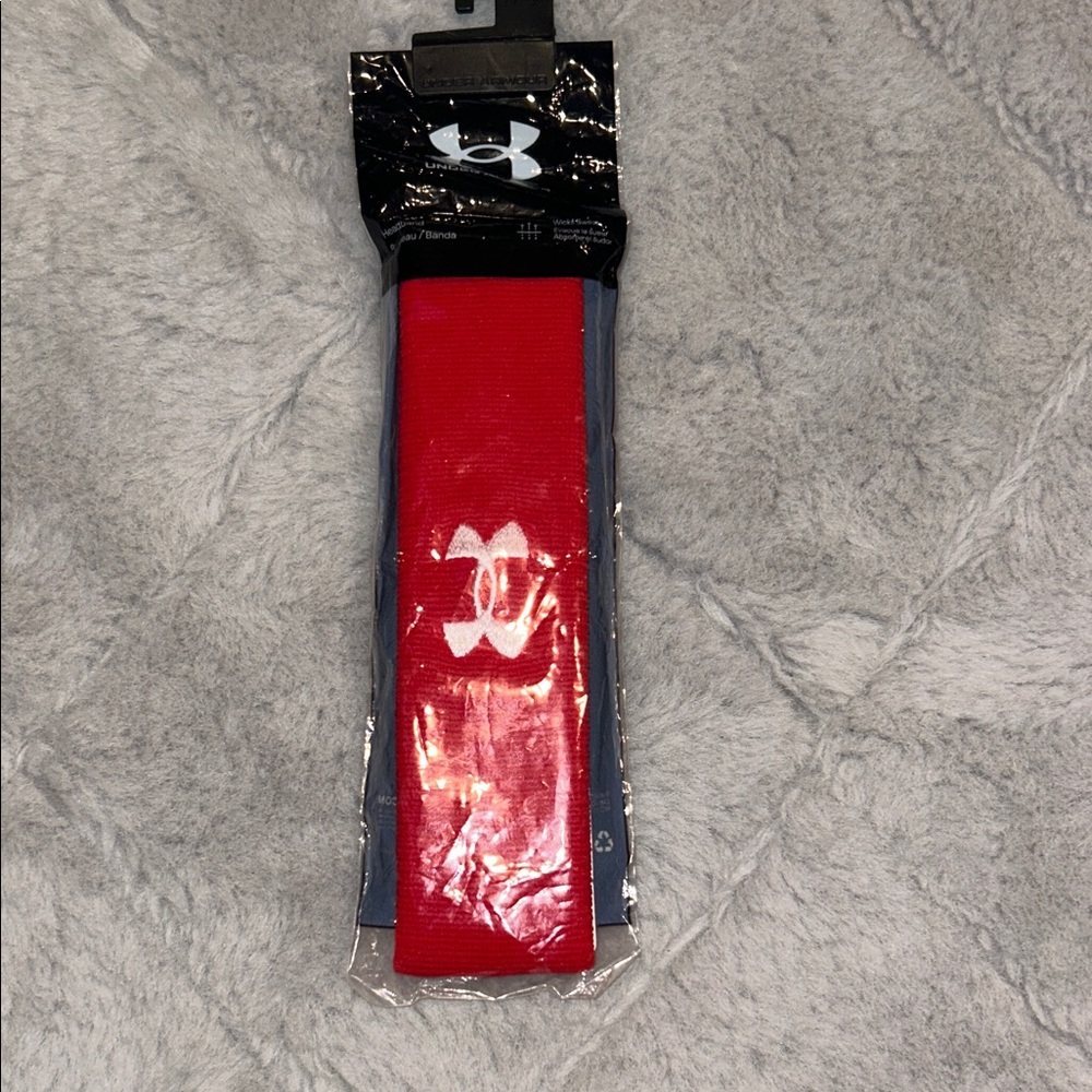 Men’s Under Armour Red Sports Headband